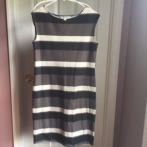 Striped casual dress